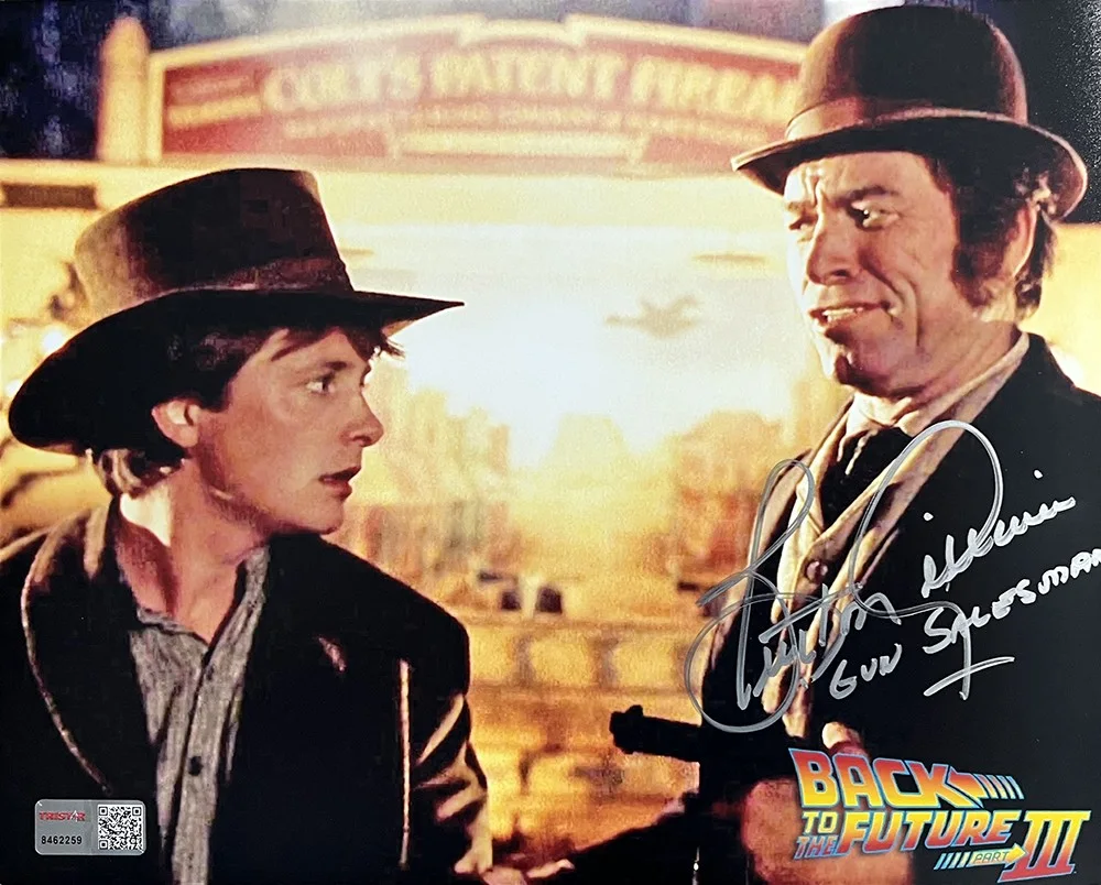 Burton Gilliam — Burton Gilliam Autographed Back to the Future 3 8x10 Photo Gun Salesman TRISTAR