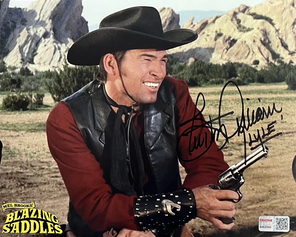 Burton Gilliam — Burton Gilliam Autographed Blazing Saddles 8x10 Photo Inscribed Lyle TRISTAR