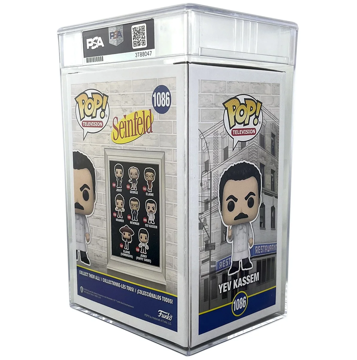 Larry Thomas — Larry Thomas Signed Autographed Seinfeld Soup Nazi Funko Pop! PSA Encapsulated, изображение 3