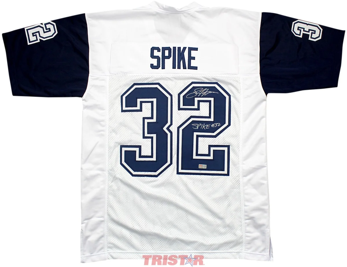 Sam Horrigan — Sam Horrigan Signed Autographed Little Giants Cowboys Jersey Spike TRISTAR