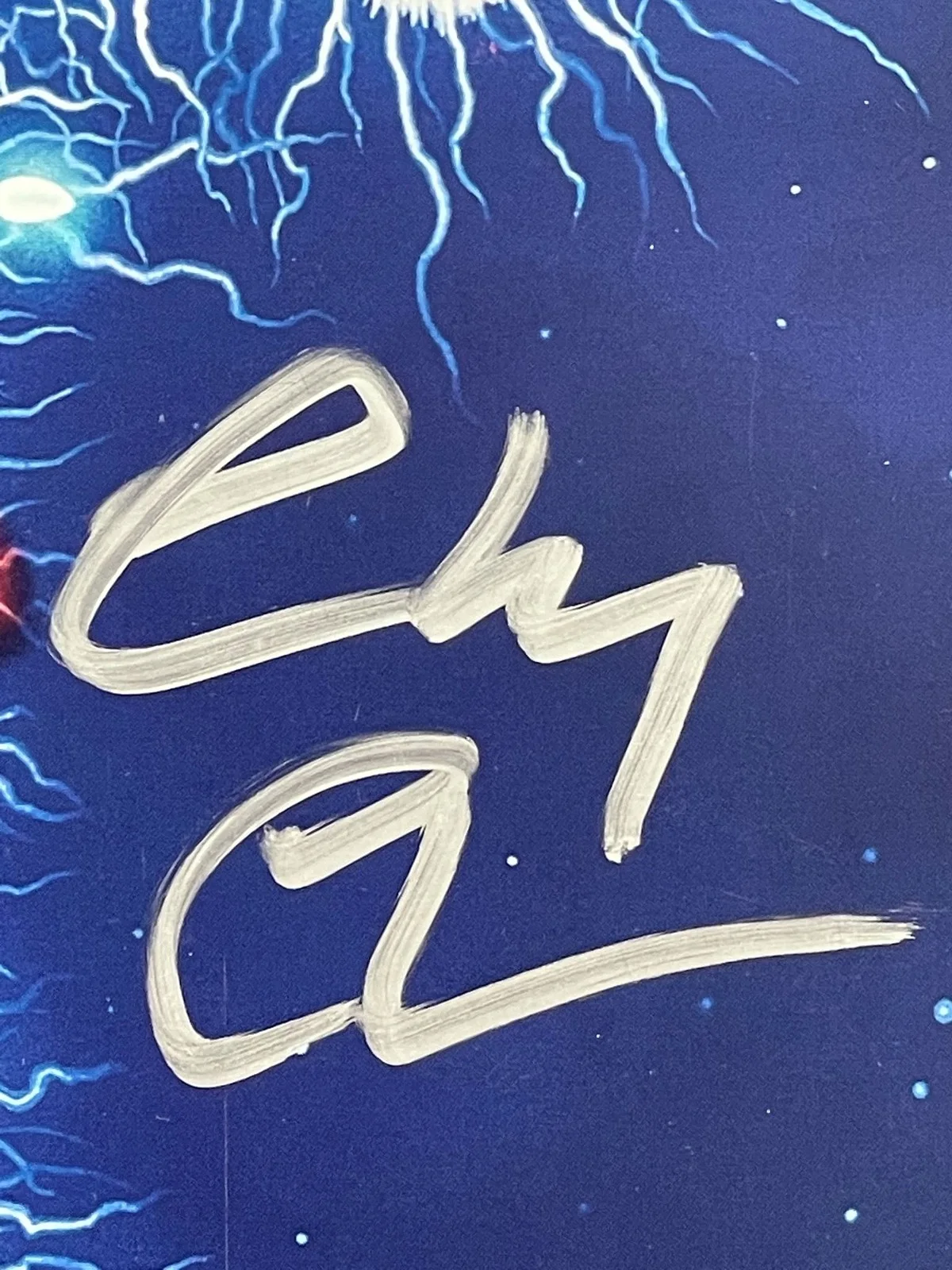 Chevy Chase — Chevy Chase Signed Autographed Christmas Vacation 11x17 Movie Poster TRISTAR, image 2