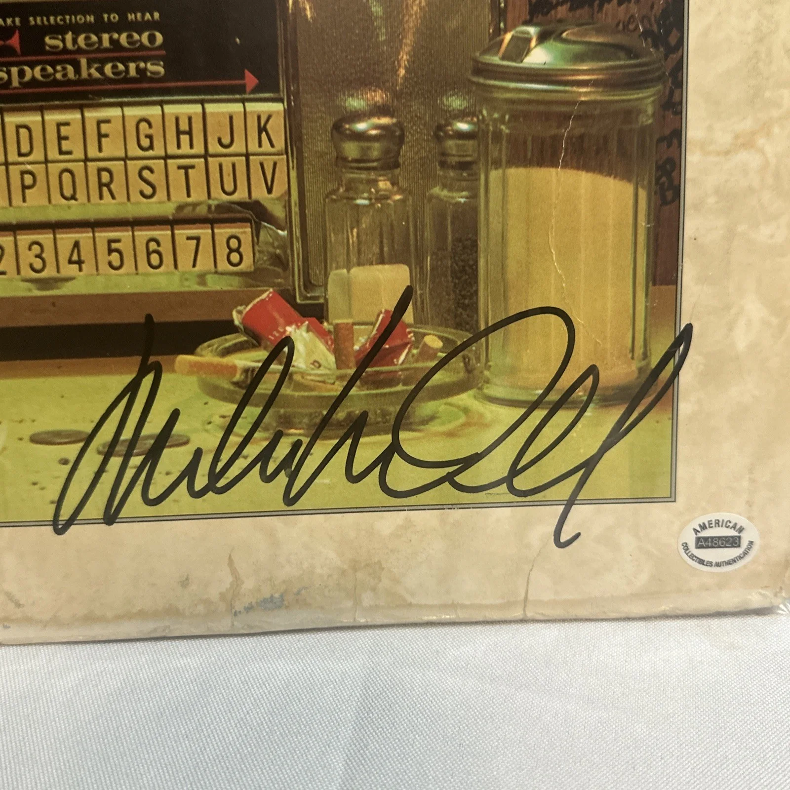 MICHAEL MCDONALD & TOM JOHNSTON SIGNED RECORD ALBUM COVER - Mint - With COA, image 2