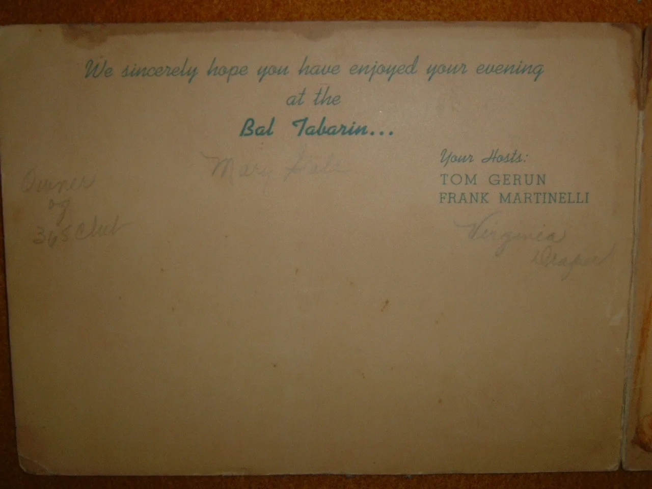 Bob Hope, Jerry Colonna — Bob Hope & Jerry Colonna Autographs, image 3