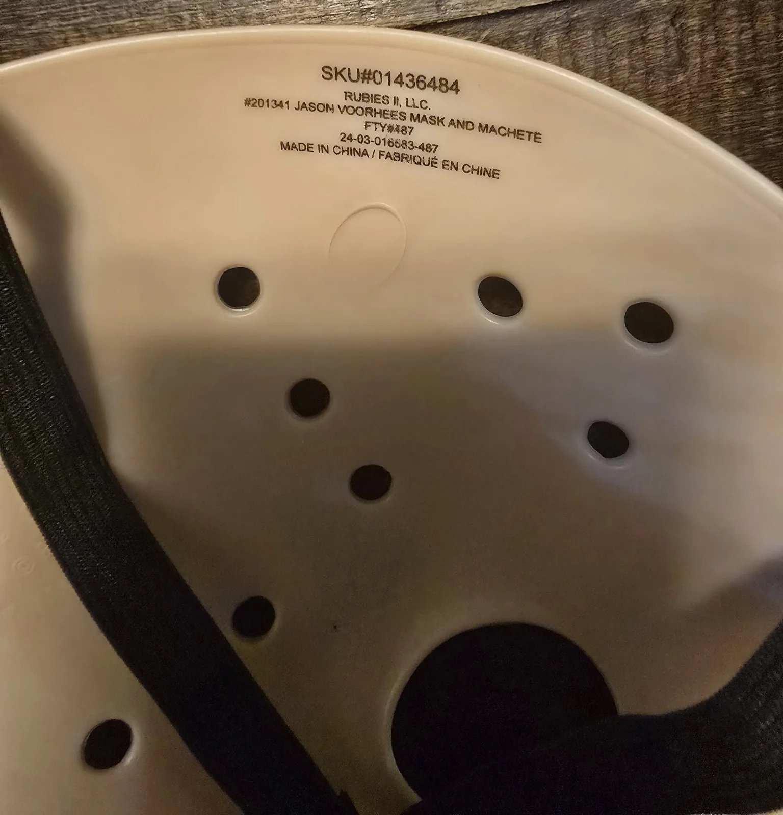 Jerry Wallace — Jerry Wallace signed Jason Friday the 13th Mask with Jason 2 inscription. Comes, image 3