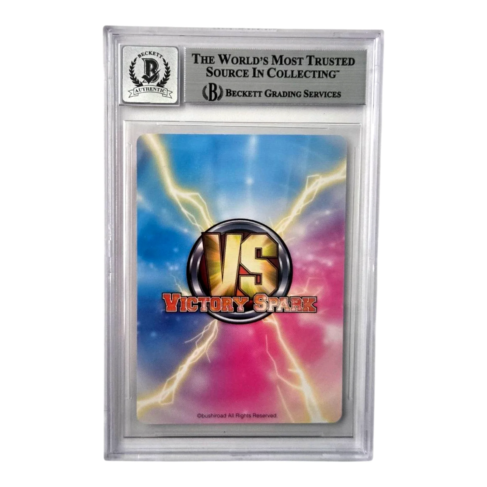 Jad Saxton — Sena Kashiwazaki Haganai Signed Card Jad Saxton Slab Beckett 10 Victory Spark, image 2