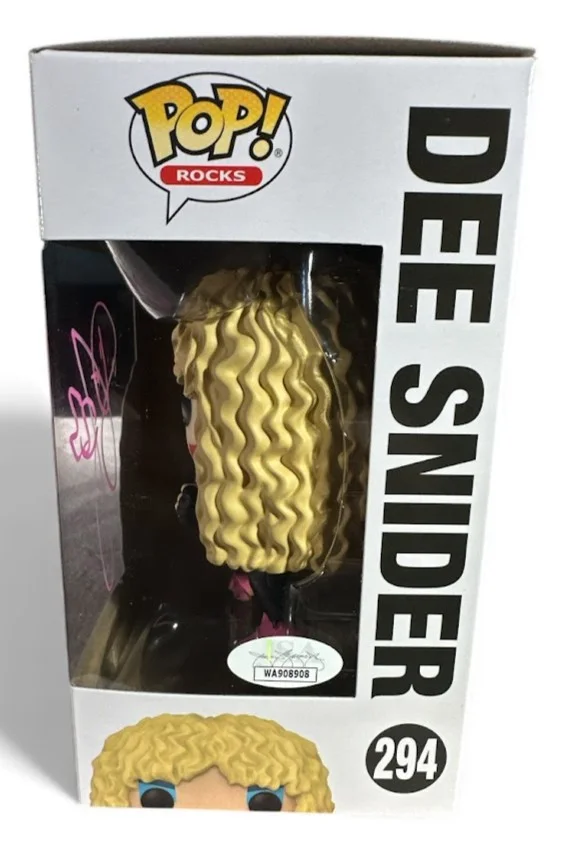 Twisted Sister Dee Snider Signed Autographed Funko Pop! #294 (JSA), image 2