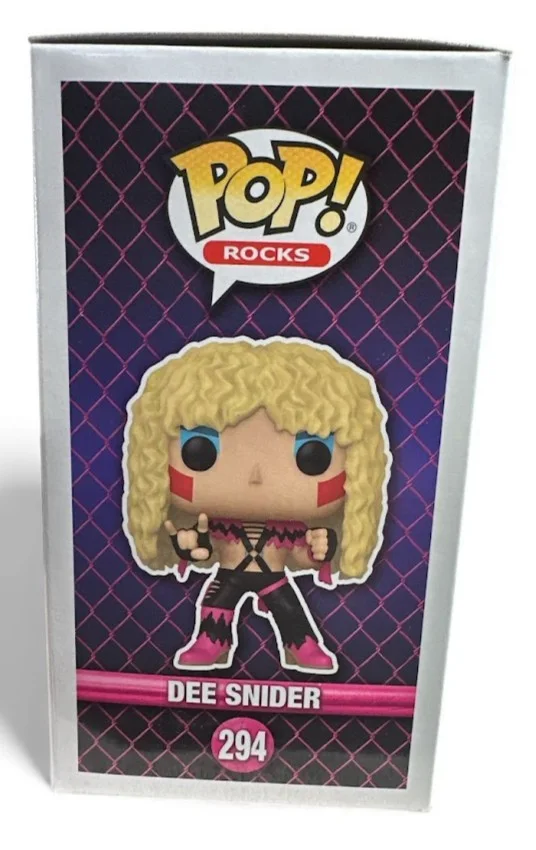 Twisted Sister Dee Snider Signed Autographed Funko Pop! #294 (JSA), image 4
