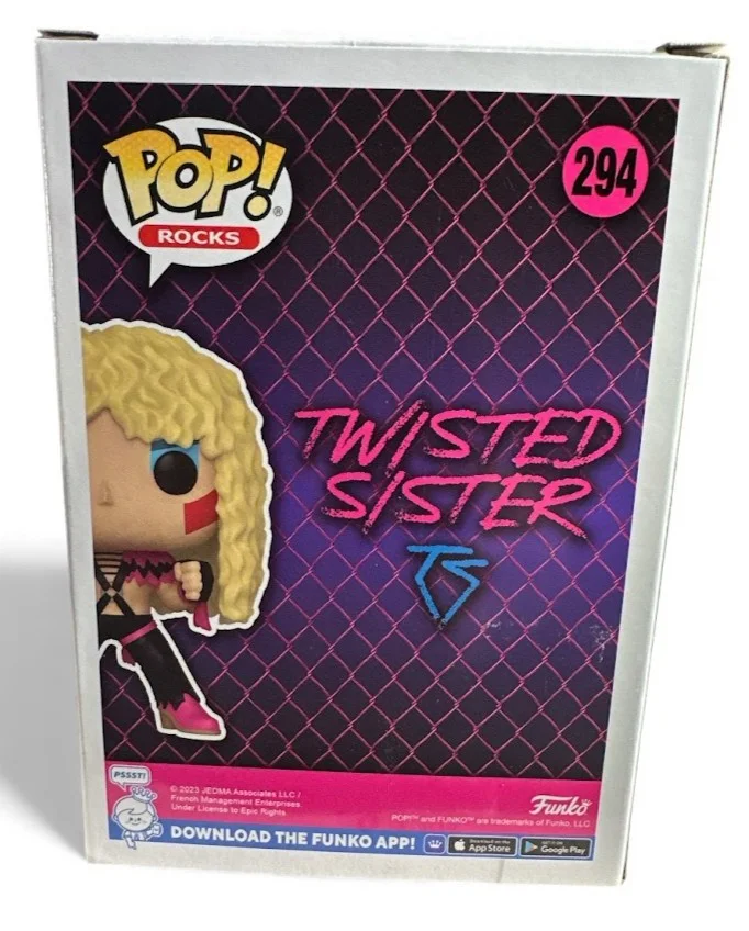 Twisted Sister Dee Snider Signed Autographed Funko Pop! #294 (JSA), image 5