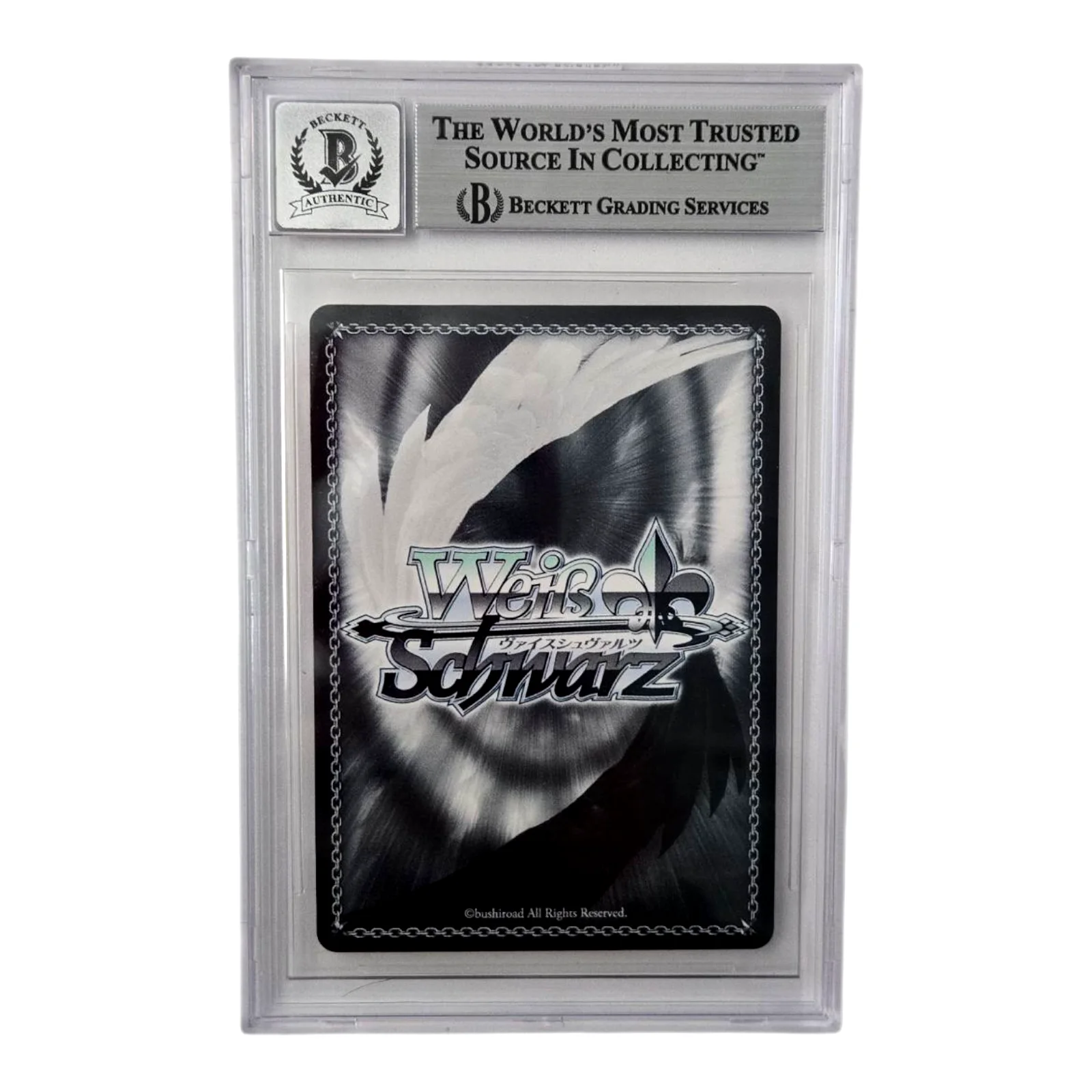 Jad Saxton — Sally Bofuri Signed Card Jad Saxton I Dont Want Slab Beckett 10 Weiss Schwarz 95, image 2