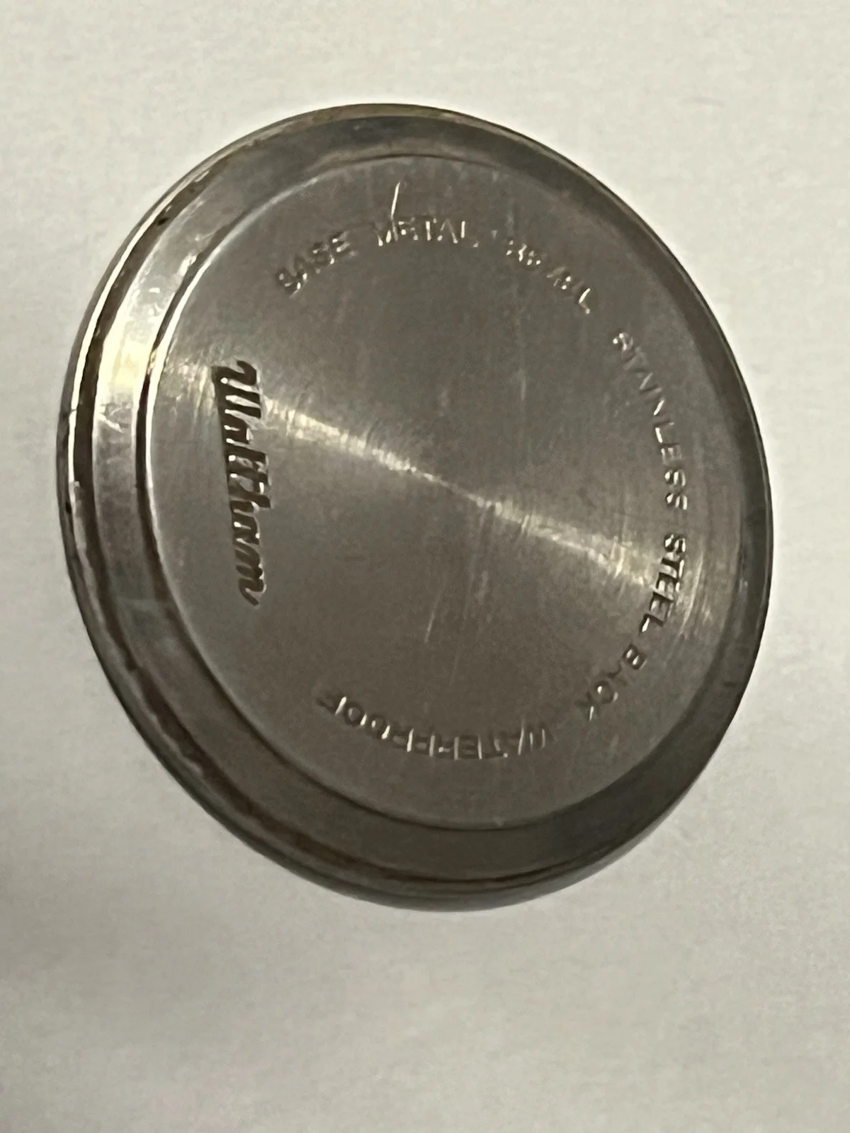 Lynyrd Skynyrd Signed COA Plane Crash Waltham Bezel Watch Back (1.4”) Gene Odom!, изображение 2