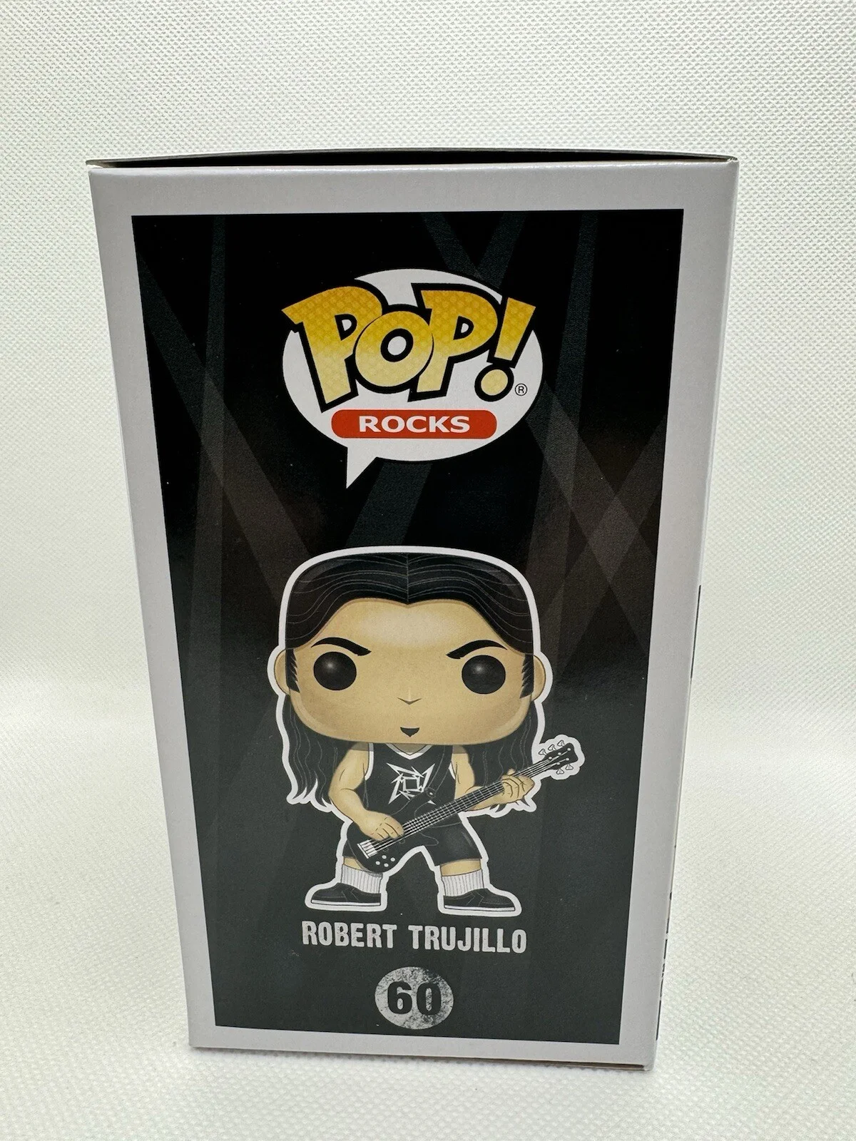 Robert Trujillo Metallica Pop Rocks 60 Signed Funko Pop Autographed JSA COA, изображение 5