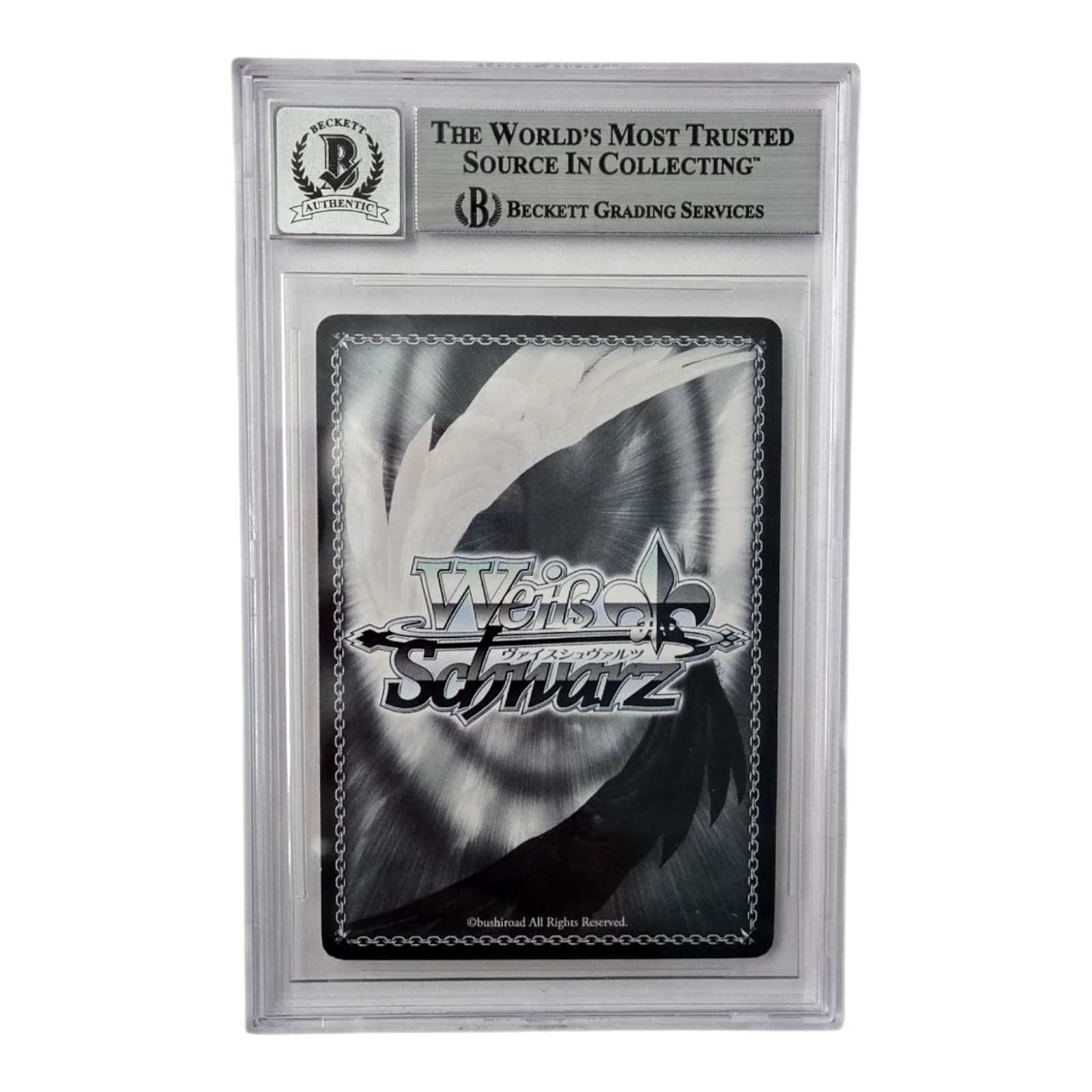 Brina Palencia — Juvia Fairy Tail Signed Card Brina Palencia Slab Beckett 10 Auto Weiss Schwarz 3, изображение 2