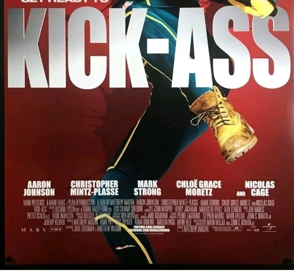 Kick Ass - Original Poster Released in 2010 Directed And Produced Matthew Vaughn, image 4