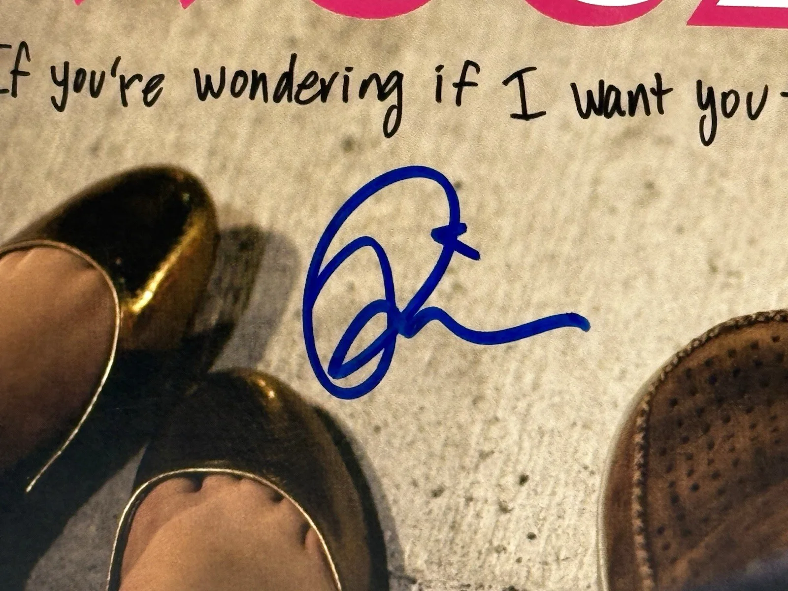Rivers Cuomo signed Weezer 45 Album Vinyl If your wondering if I want you to, изображение 2