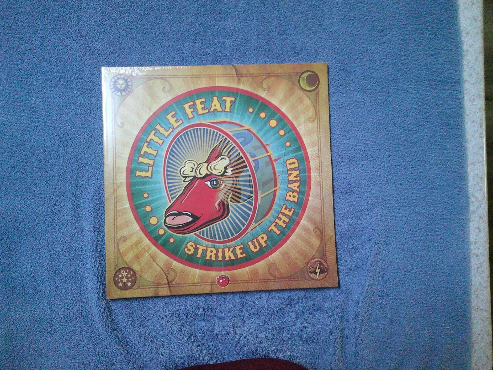LITTLE FEAT - STRIKE UP THE BAND - INSERT - VINYL LP ALBUM JSA COA, image 2