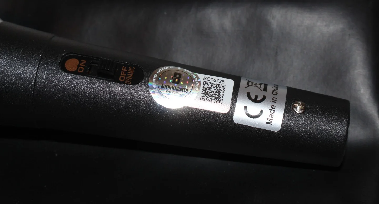 TOM SEGURA STAND UP COMEDIAN SIGNED MICROPHONE MIC PODCAST BECKETT BAS COA, image 3
