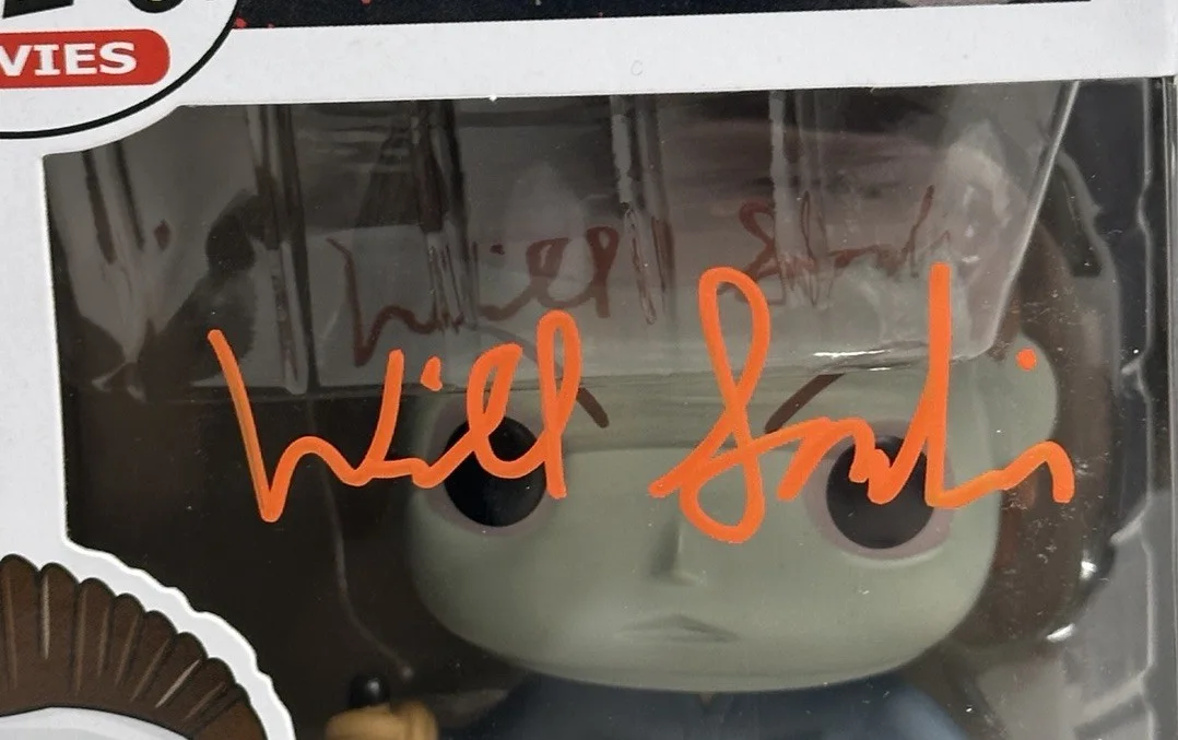 Will Sandin Signed Halloween Michael Myers Funko 03 JSA, image 2