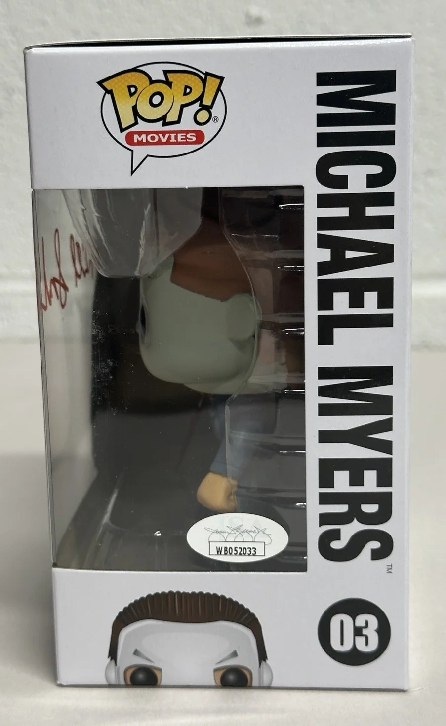 Will Sandin Signed Halloween Michael Myers Funko 03 JSA, image 3