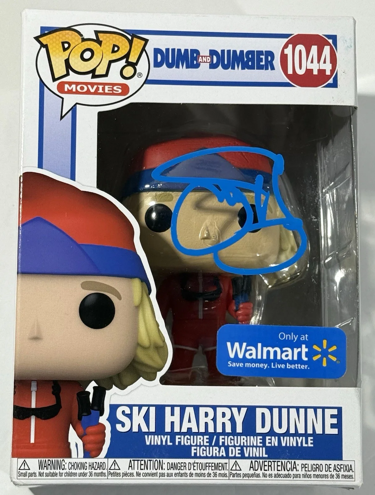 Jeff Daniels — Jeff Daniels signed Funko Pop Dumb & Dumber Ski Harry Dunne 1044 beckett coa