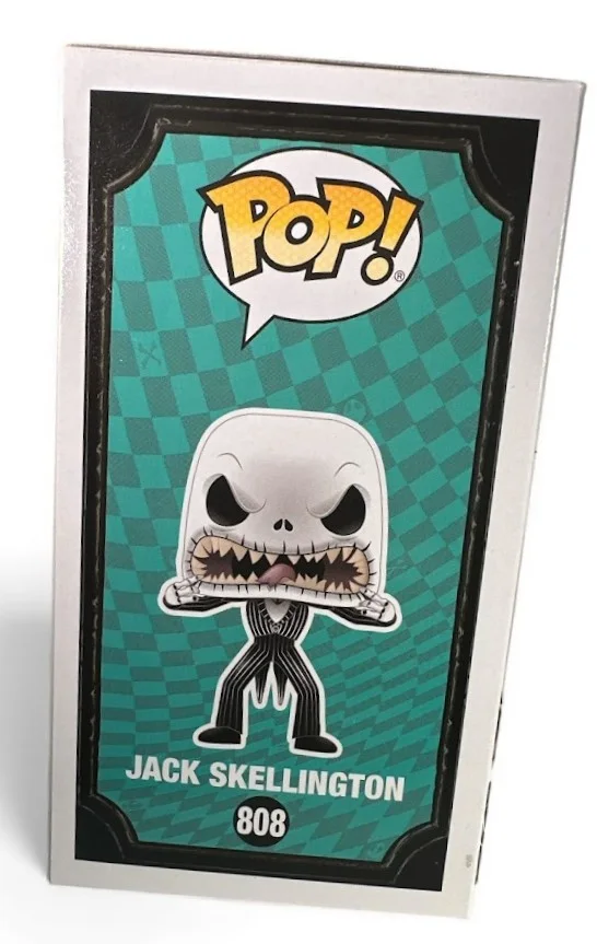 Chris Sarandon — Chris Sarandon Signed Jack Skellington Funko Pop #808 – Inscribed "Jack" (PA), изображение 5