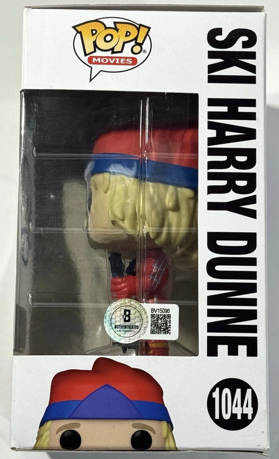 Jeff Daniels — Jeff Daniels signed Funko Pop 1044 Dumb & Dumber Ski Harry Dunne beckett coa, image 3
