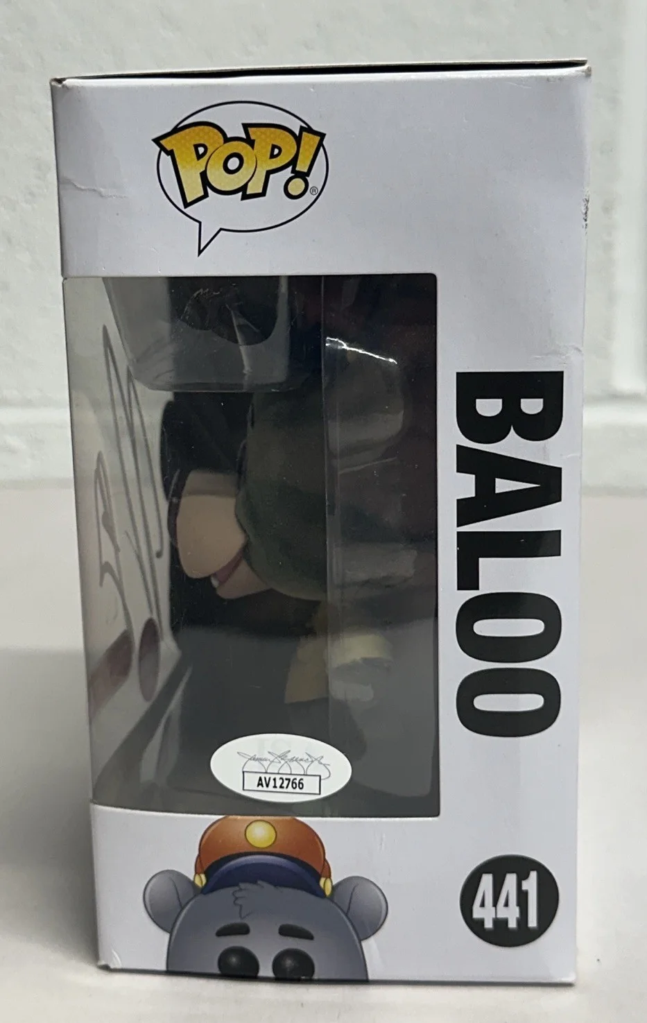 Nick Diaz Signed Talespin Baloo Funko 441 JSA, image 2