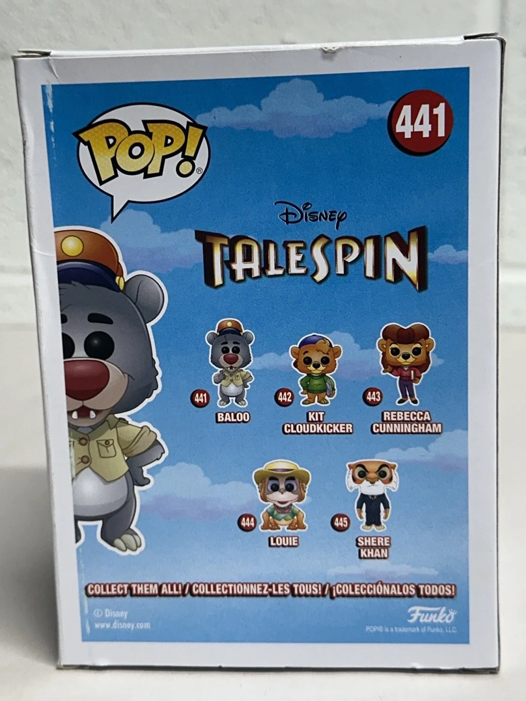 Nick Diaz Signed Talespin Baloo Funko 441 JSA, image 3
