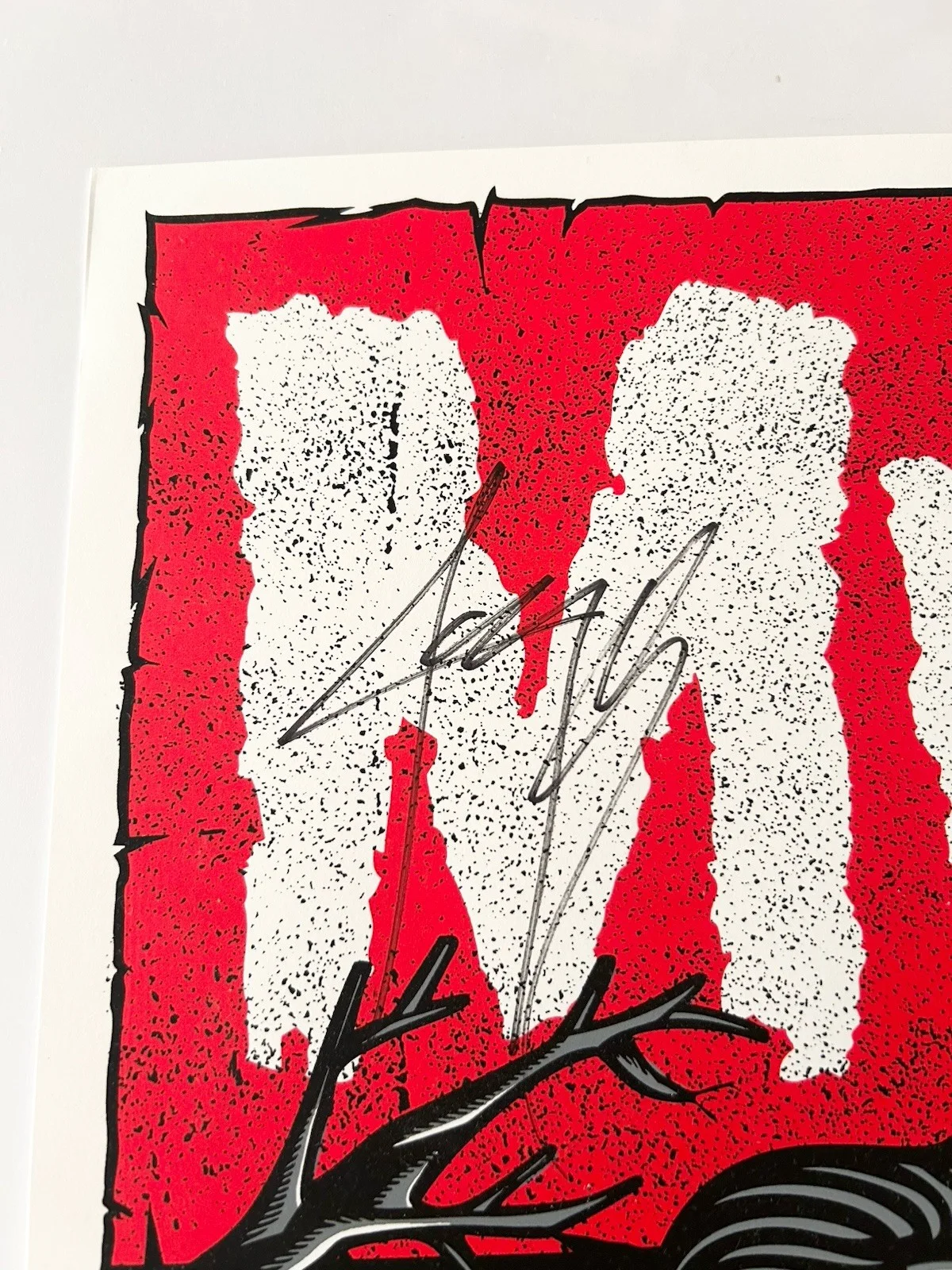 The MISFITS Jerry Only Signed Screen Print Concert Poster #83 of 110 Punk Rock, изображение 2