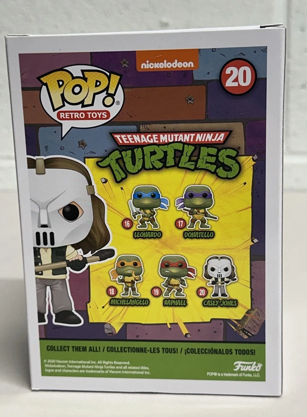 Kevin Eastman Signed Teenage Mutant Ninja Turtles Casey Jones 20 Funko, изображение 3