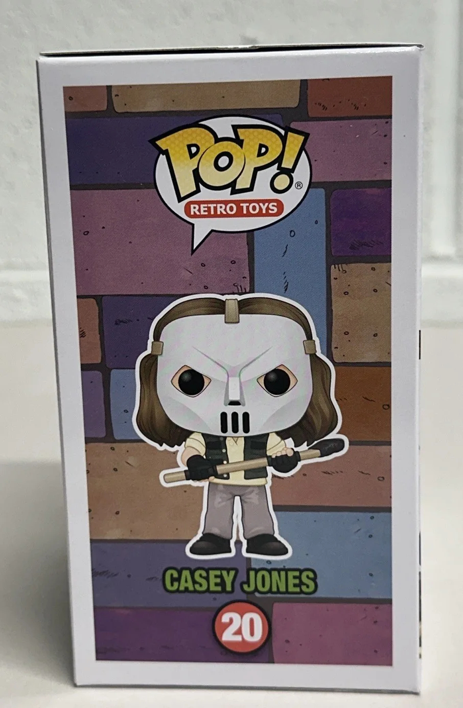 Kevin Eastman Signed Teenage Mutant Ninja Turtles Casey Jones 20 Funko, изображение 4