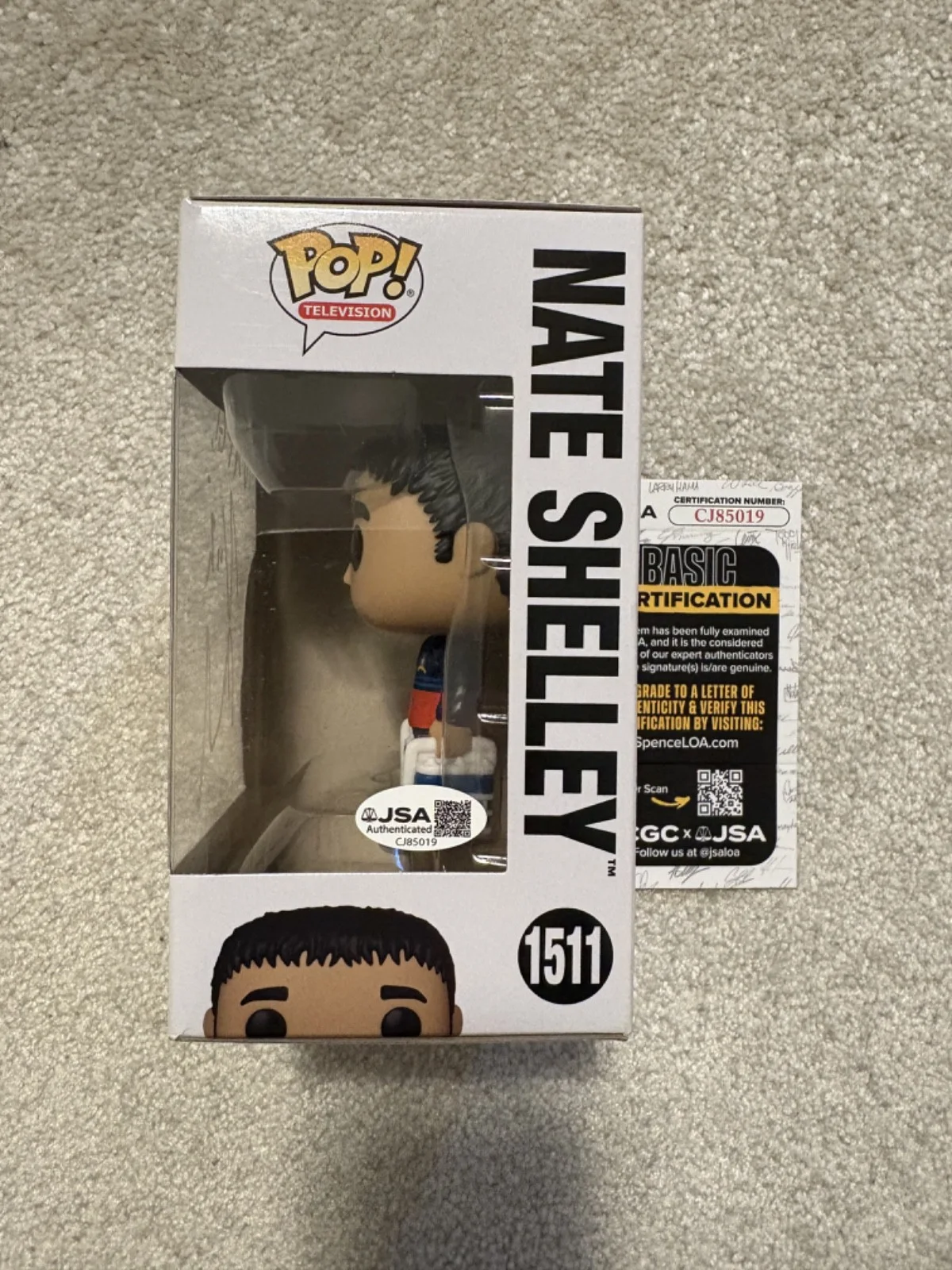 Nick Mohammed — Nick Mohammed signed funko toy pop exact proof JSA COA autographed Ted Lasso, image 3