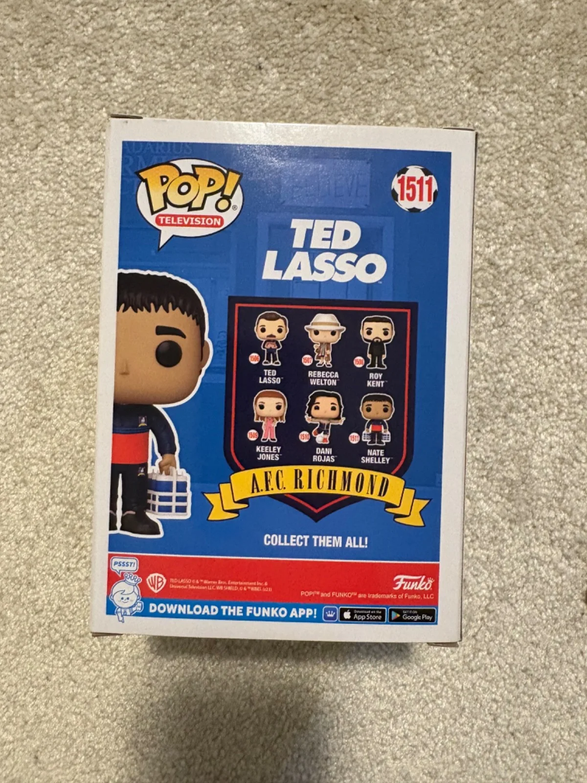 Nick Mohammed — Nick Mohammed signed funko toy pop exact proof JSA COA autographed Ted Lasso, image 4