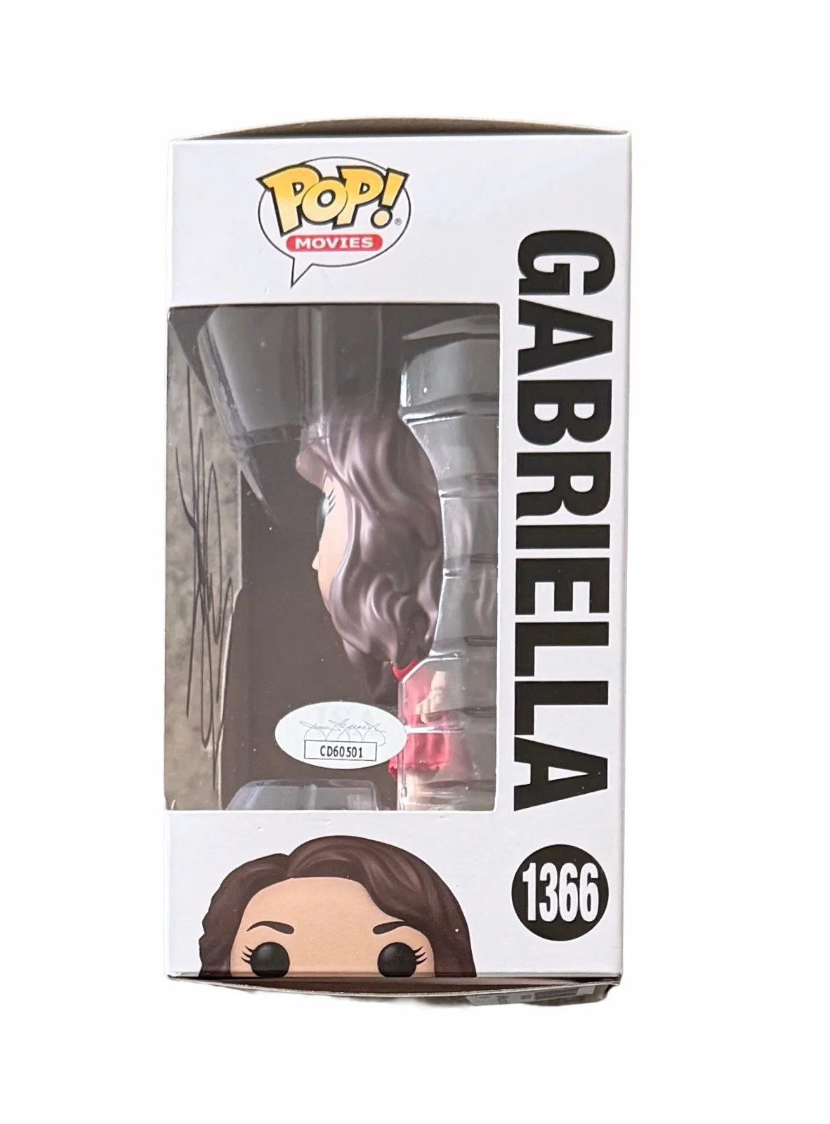 VANESSA HUDGENS — VANESSA HUDGENS SIGNED GABRIELLA FUNKO POP FIGURE HIGH SCHOOL MUSICAL w/JSA COA!, image 3