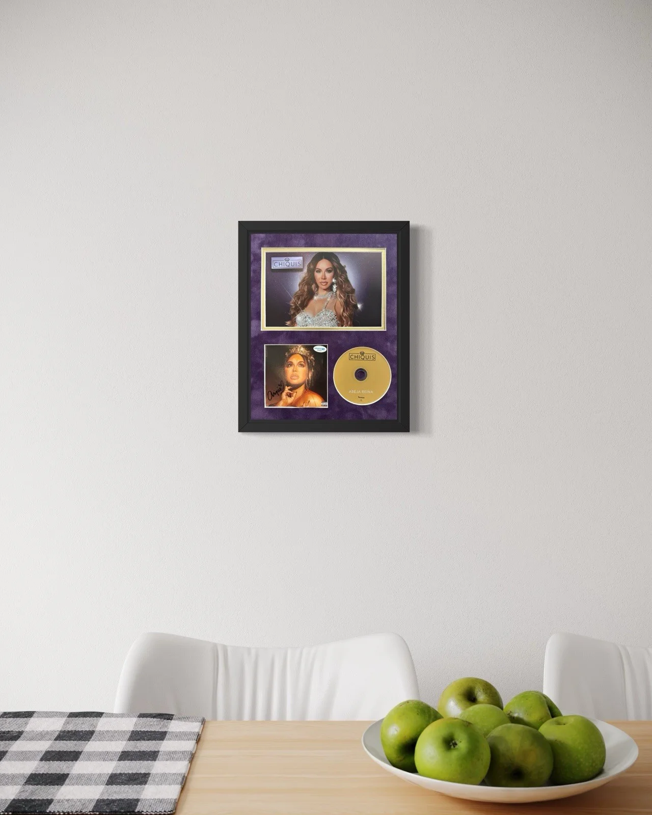Chiquis Rivera Signed "Abeja Reina" CD Insert 11x14 Framed - ACOA, image 5