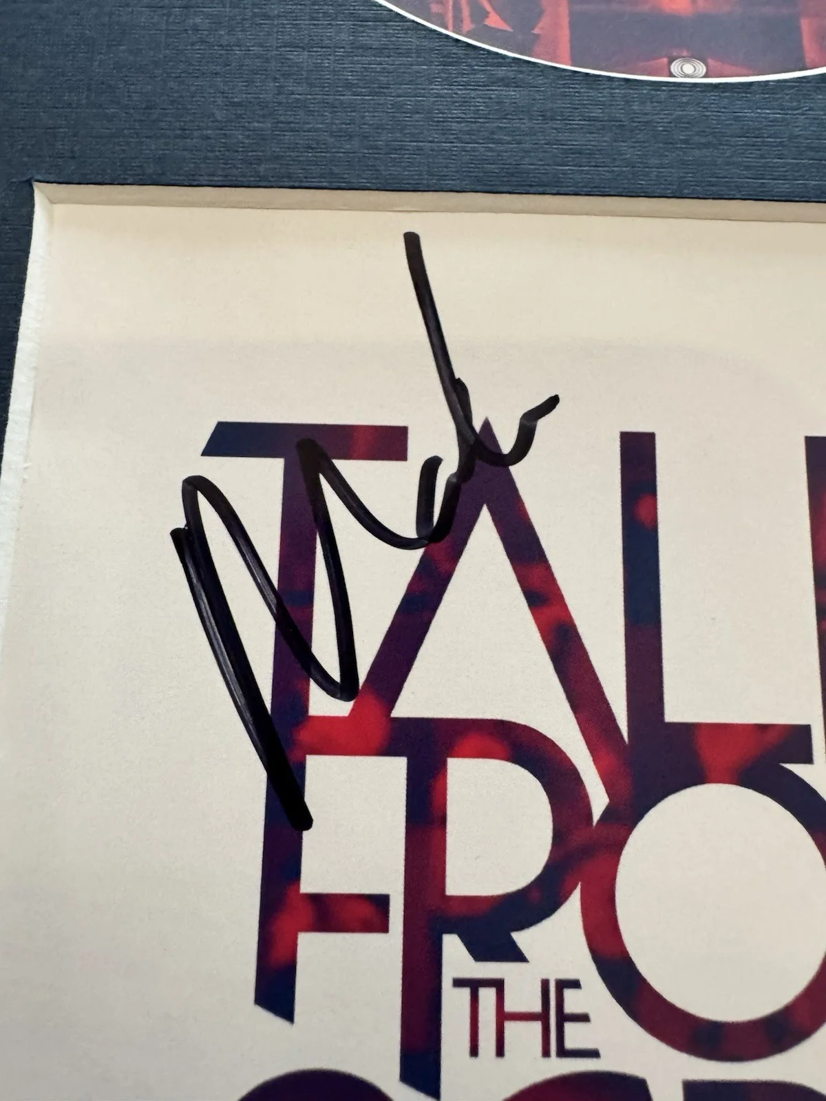 The Script Signed "Tales From The Script" CD Insert 14x11 Framed - ACOA, image 3