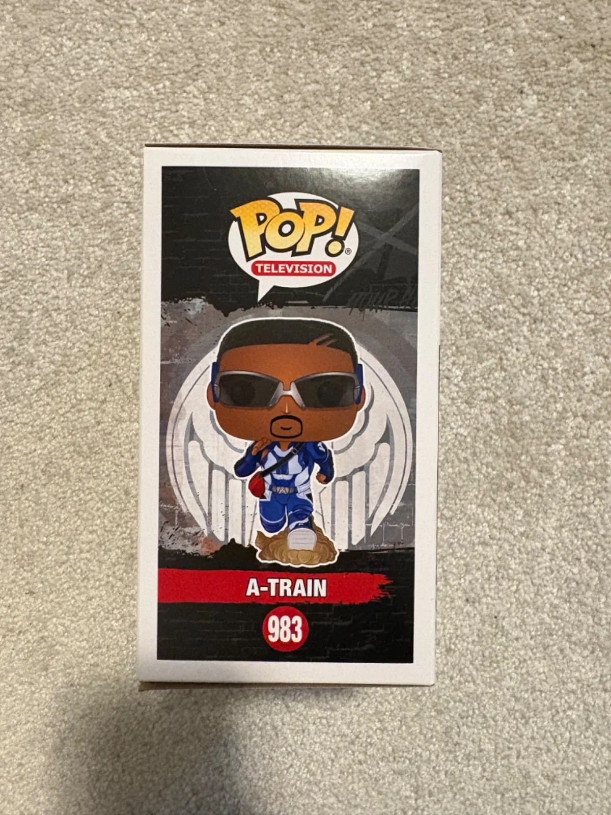 Jessie T Usher — Jessie T Usher signed funko toy pop exact proof JSA COA autographed The Boys, изображение 5