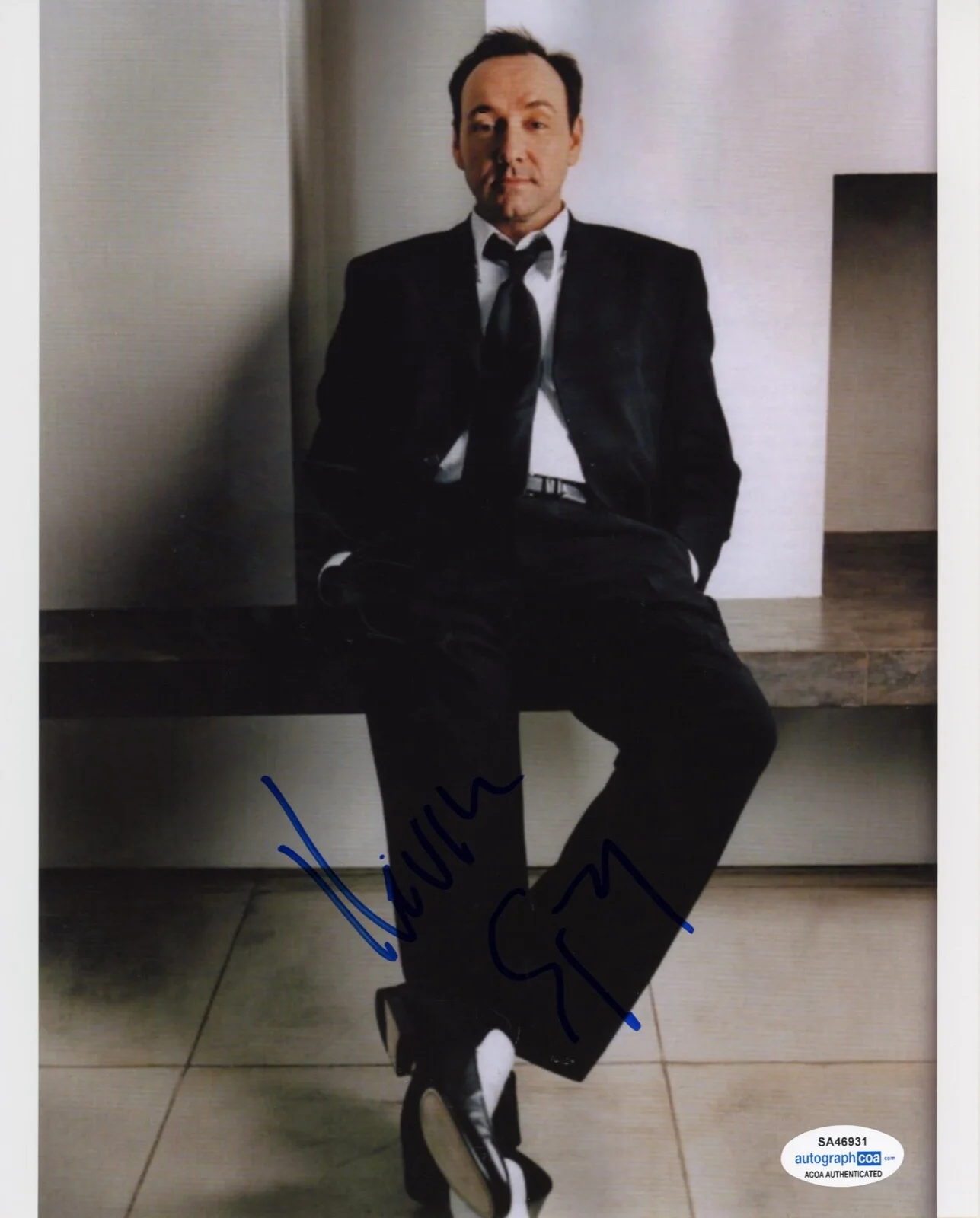 KEVIN SPACEY — Kevin Spacey signed Autograph 8x10 Photo HOUSE OF CARDS Usual Suspects ACOA COA, изображение 3