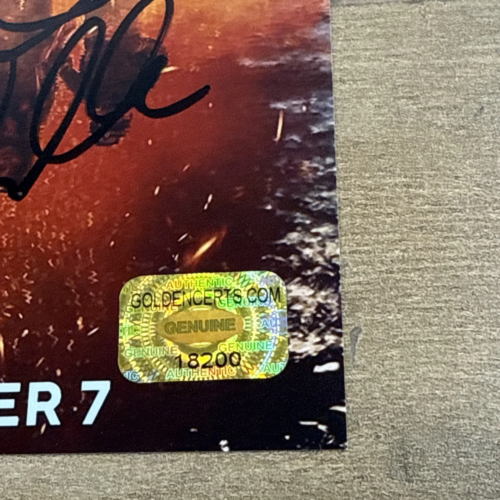 Jared Padalecki Billy Burke Max Thieriot — Fire Country Cast Signed Photo Autographed 8x10" Photograph (READ) COA Hologram, изображение 2