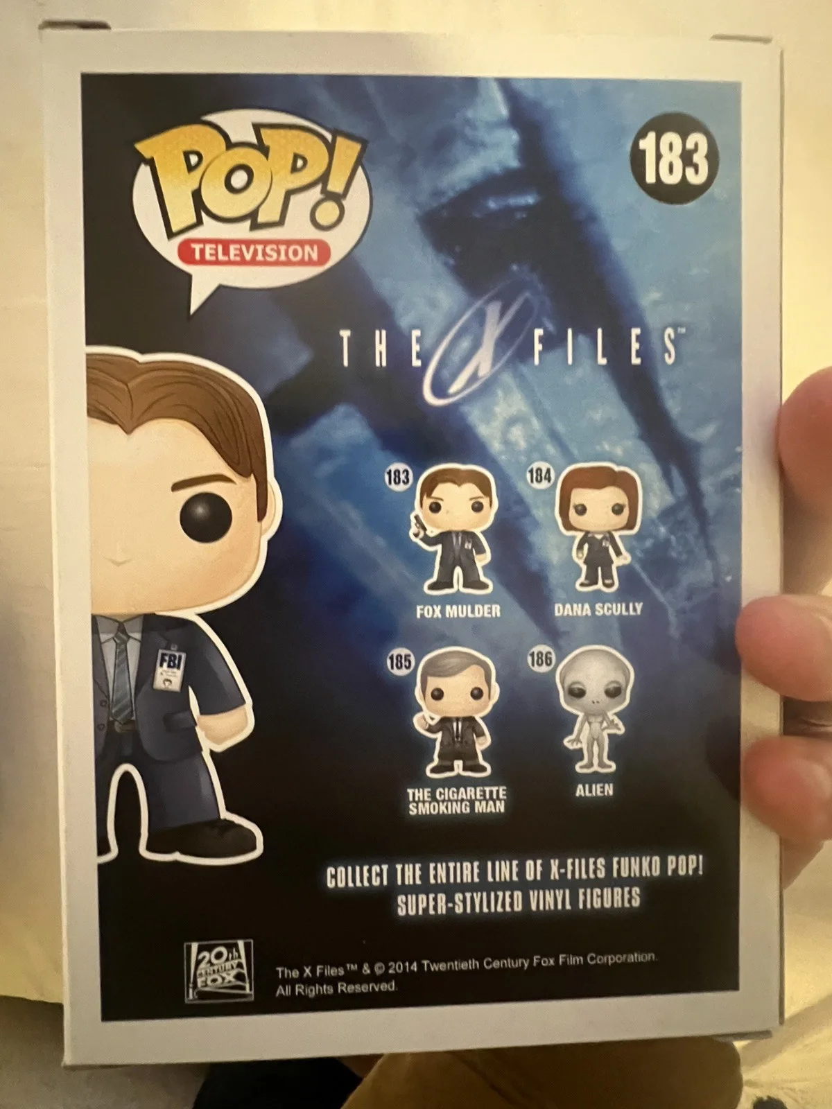 David Duchovny — David Duchovny Hand Signed Fox Mulder #183 Funko Pop JSA COA The X-files Auto!, image 3