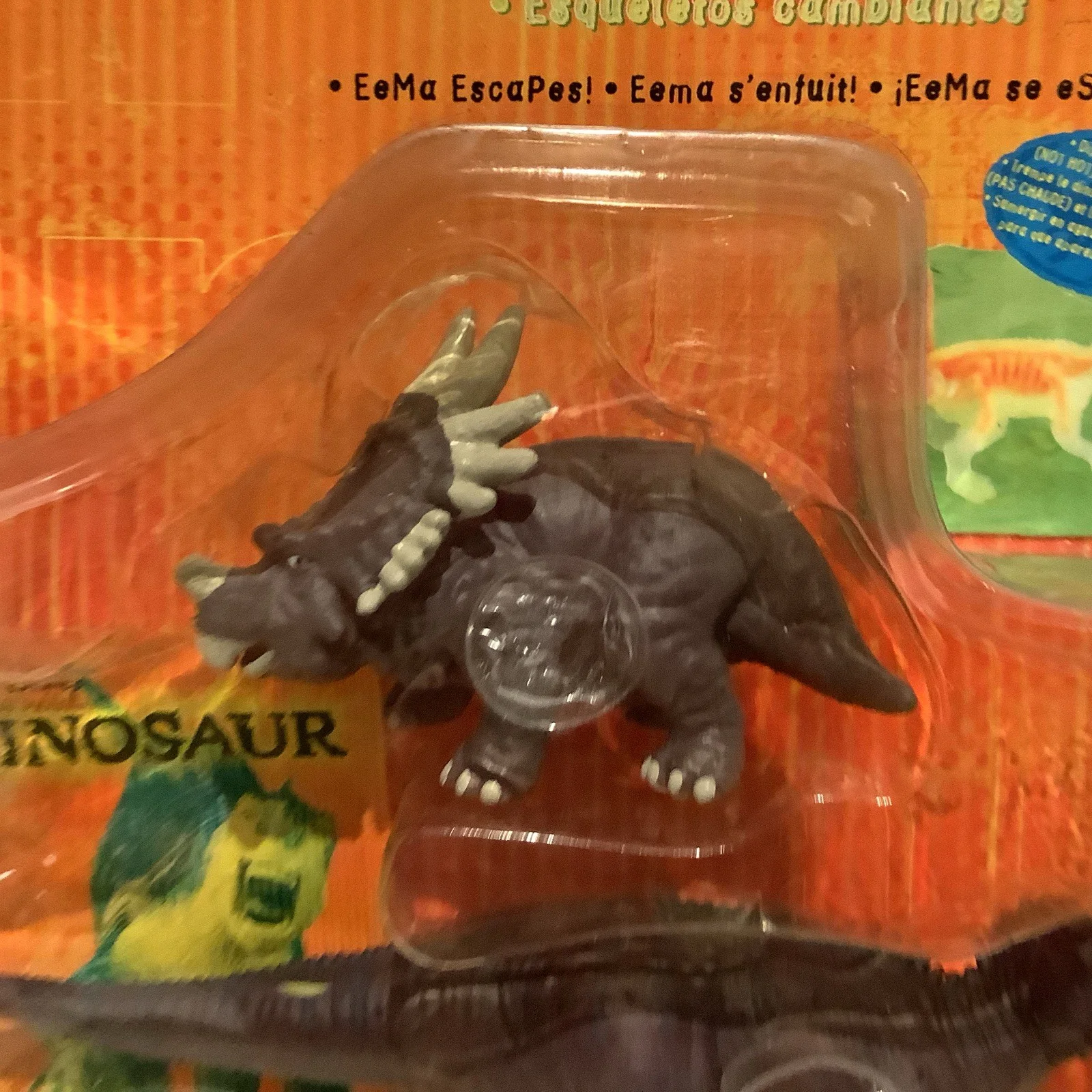 AG392 Rare Walt Disney Mattel Dinosaur (2000 film) Skelechangers Toy - MOSC, изображение 4
