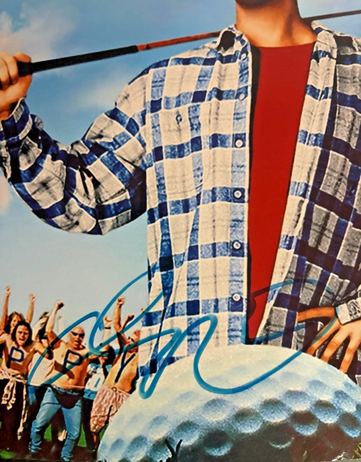 Adam Sandler — ADAM SANDLER SIGNED AUTOGRAPHED 11X14 PHOTO HAPPY GILMORE RARE JSA COA, image 2