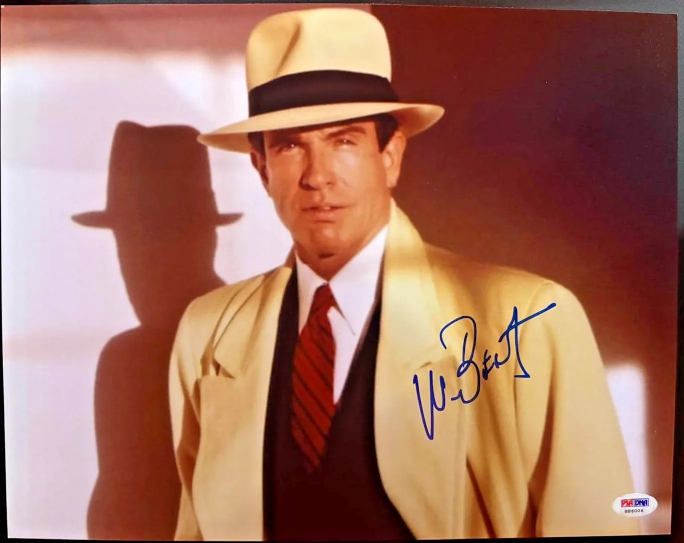 Warren Beatty — WARREN BEATTY SIGNED AUTOGRAPHED 11X14 PHOTO REDS HEAVEN CAN WAIT PSA COA G