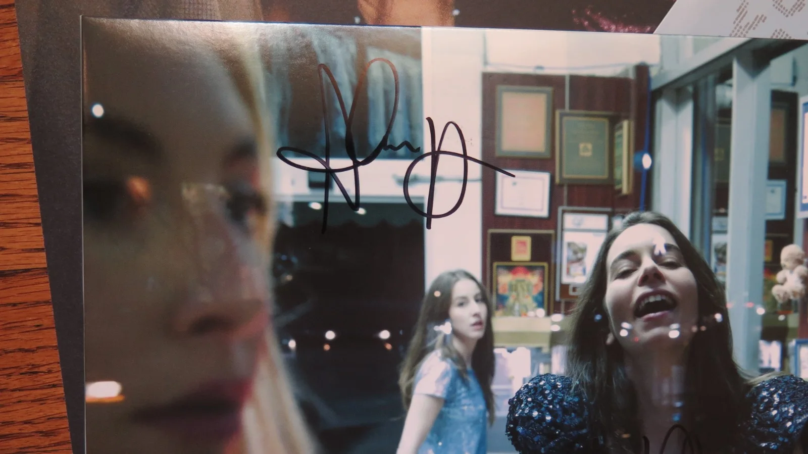SIGNED by HAIM | I QUIT | Limited Edition Blue Vinyl 2LP | MINT, image 2