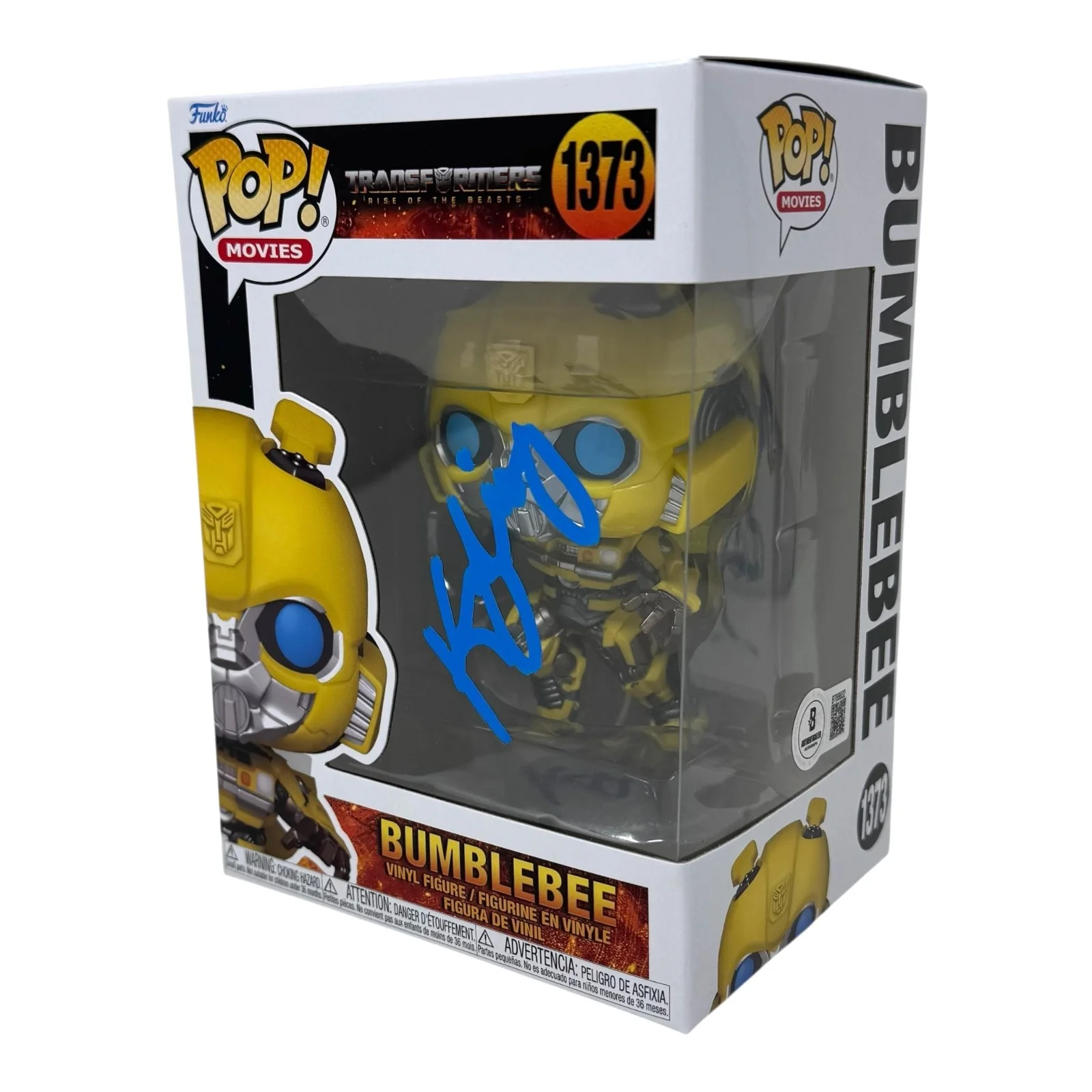 Keegan Michael Key — Keegan-Michael Key Signed Transformers One Bumblebee Funko Pop Autograph BAS COA, image 4
