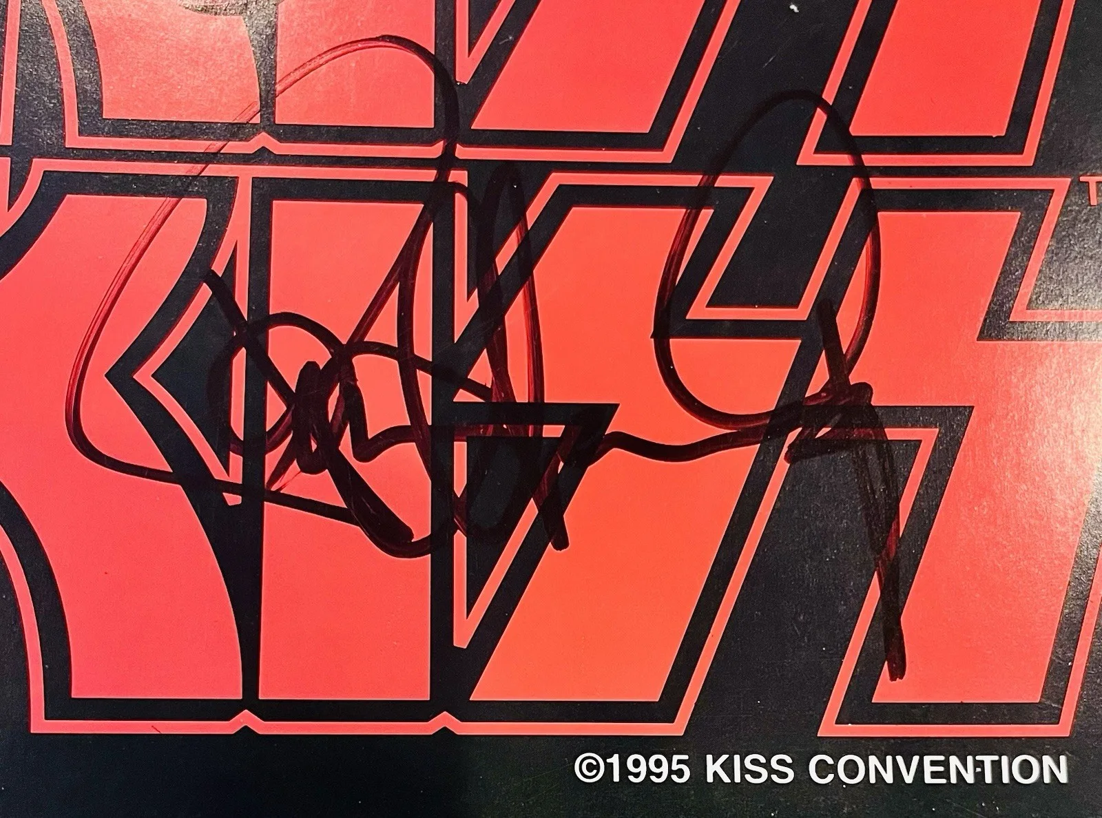 KISS Band Signed Program Simmons Stanley Singer Kulick Autograph JSA Letter, изображение 2