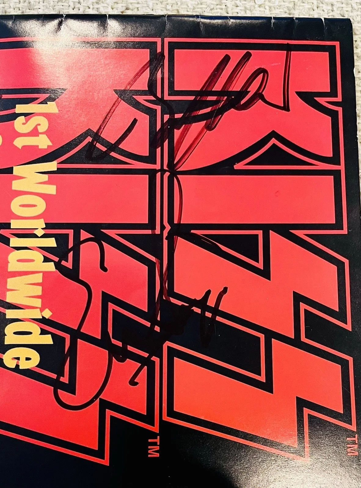 KISS Band Signed Program Simmons Stanley Singer Kulick Autograph JSA Letter, изображение 4
