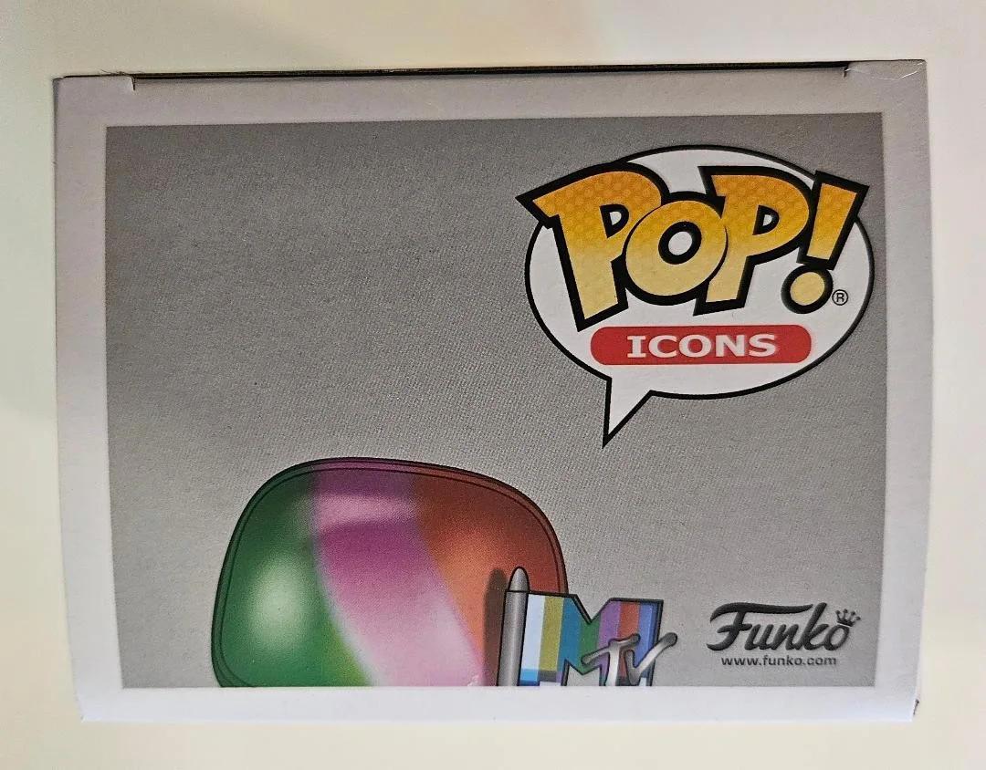 Mark Mothersbaugh — MARK MOTHERSBAUGH SIGNED FUNKO POP MTV DEVO AUTO BECKETT BAS BV03855, image 4