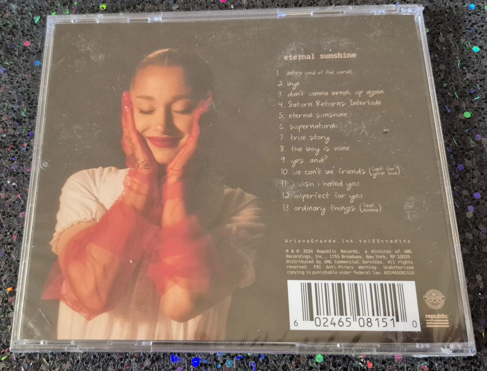 Ariana Grande - Eternal Sunshine Signed CD 2024 Brand New SEALED, изображение 2
