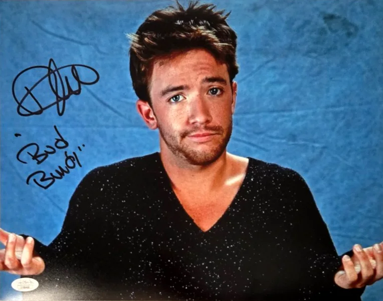 David Faustino — David Faustino Photo Bud Bundy Married With Children 11x14 Autograph JSA COA 460