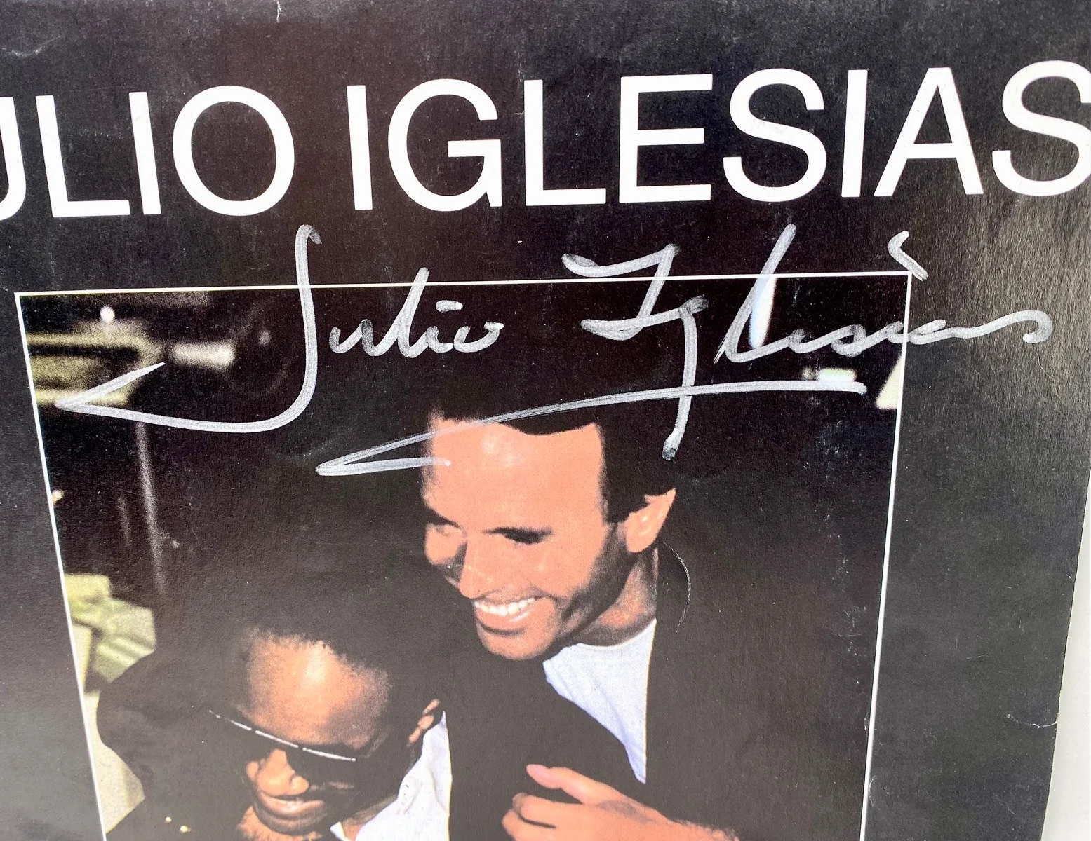 1985 "My Love" Sheet Music By Julio Iglesias and Stevie Wonder Signed By Both, изображение 2